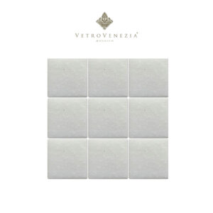 Mosaico Color blanco ostión “A010” 2×2 cm – Vetro Venezia
