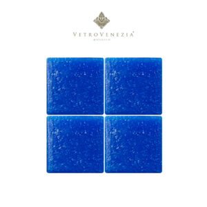 Mosaico Color azul mar “C050” 5×5 cm- Vetro Venezia