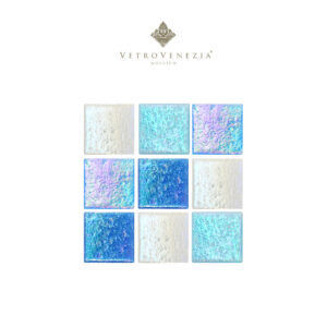 Mezcla Malibú-B Brillare, (A010B + A03B + B011B + C050B) 2×2 cms -Vetro Venezia